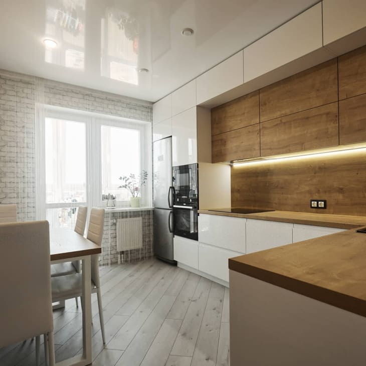 Кухня из пластика 