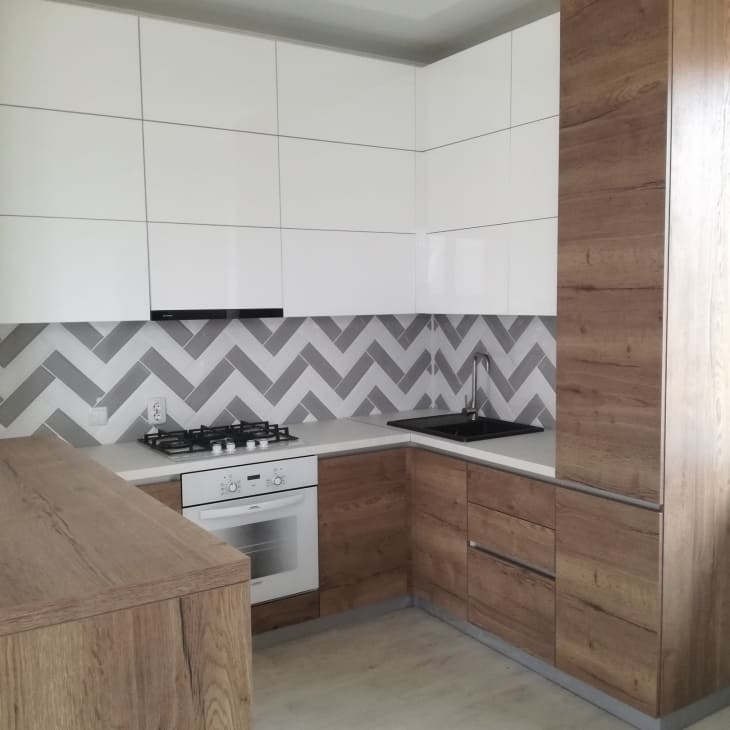 П-образная кухня 